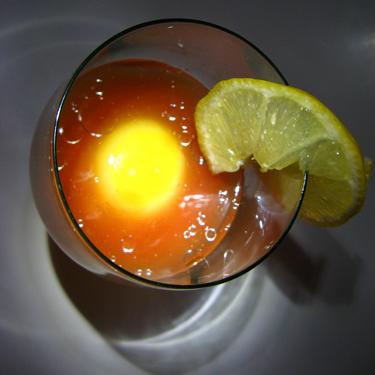 коктейль томатный сок яйцо